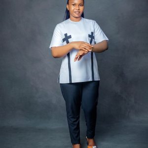 Mustard Grace kaftan Two-Piece Set