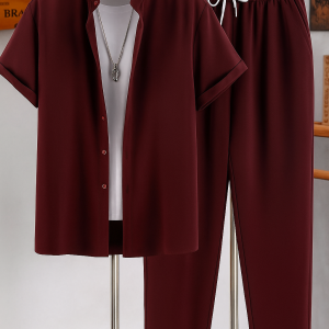 Men’s Casual Summer Two-Piece Set