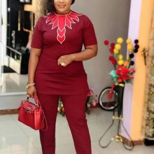 Mustard Grace kaftan Two-Piece Set